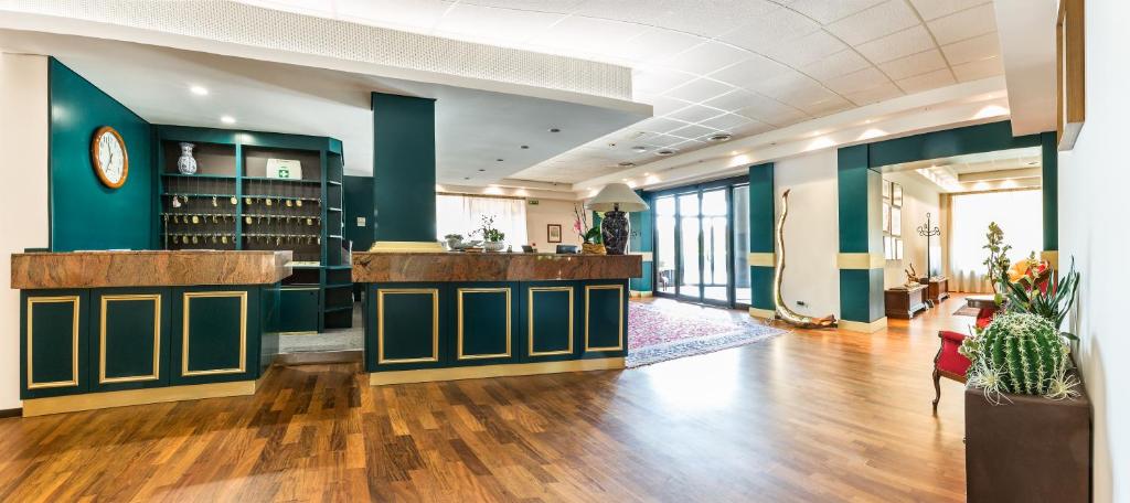 Vstupní hala nebo recepce v ubytování Hotel Quadrifoglio