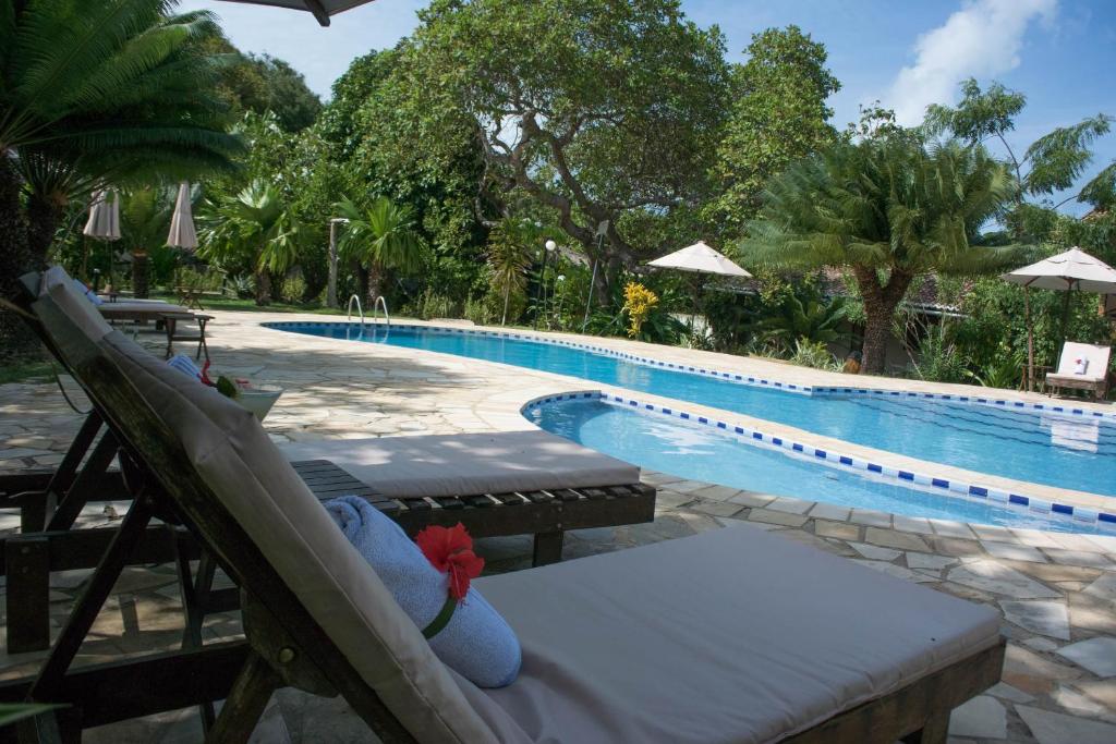 A piscina localizada em Pousada Sol e Luna ou nos arredores