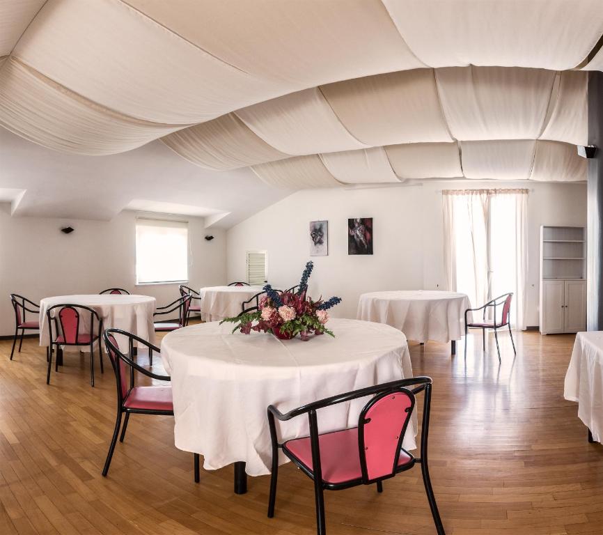 Posezení v ubytování Hotel Quadrifoglio