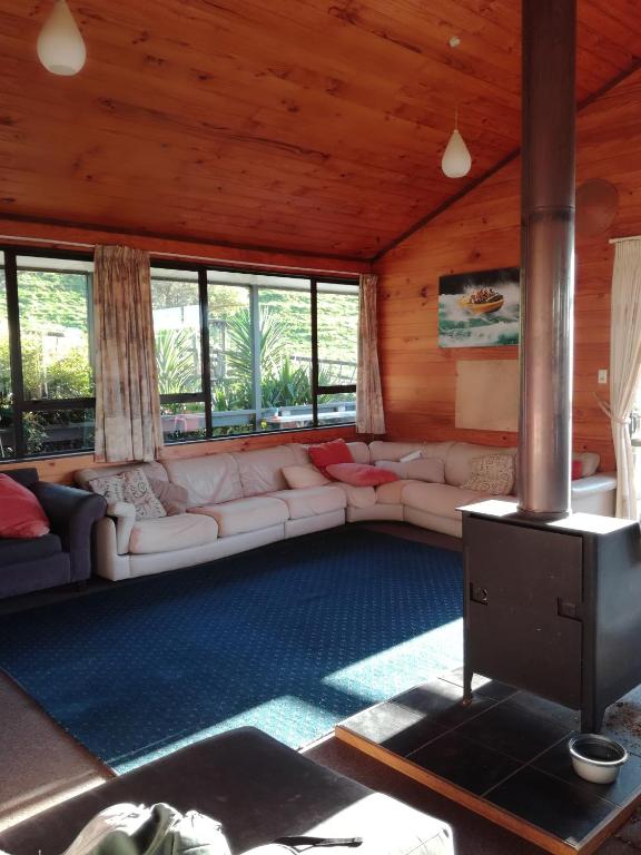 Posezení v ubytování JunoHall Backpackers