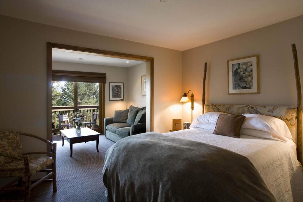 Mountain Home Inn - Sala De Reina Con Balcón Y Vista
