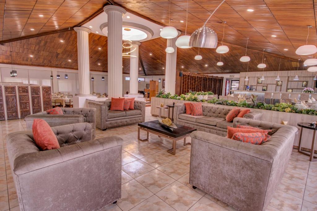 Posezení v ubytování Hotel Ajavi