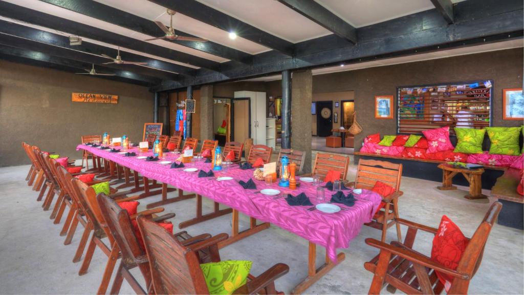 Restaurace v ubytování Paradise Taveuni