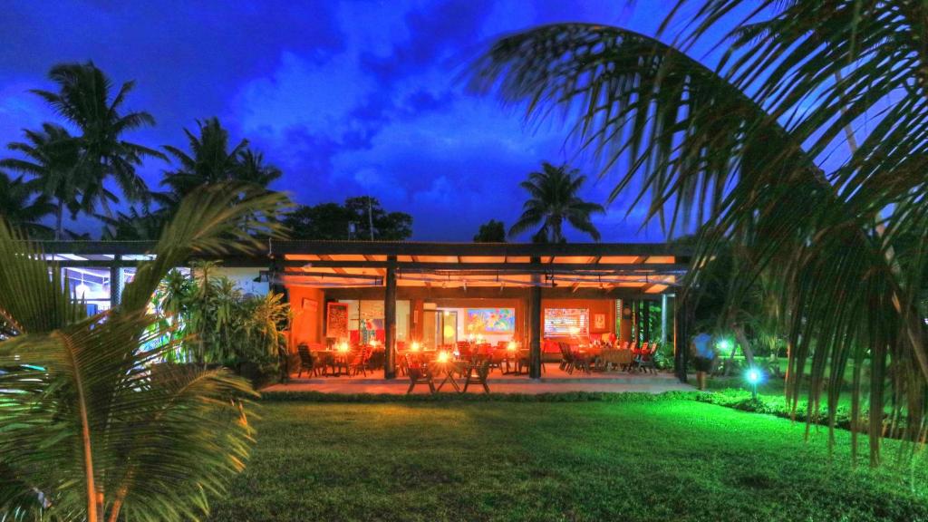 Zahrada ubytování Paradise Taveuni
