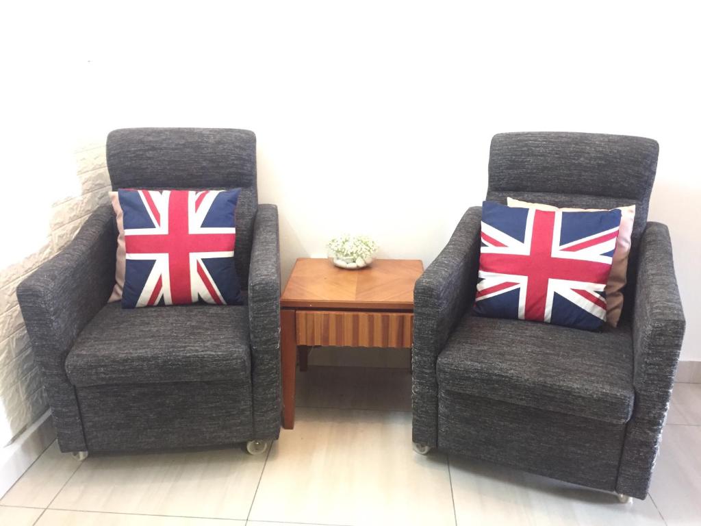 Posezení v ubytování Bukit Tinggi, Klang- Cozy home