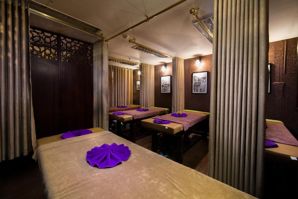 Lázně a/nebo wellness v ubytování Hanoi Nostalgia Hotel & Spa