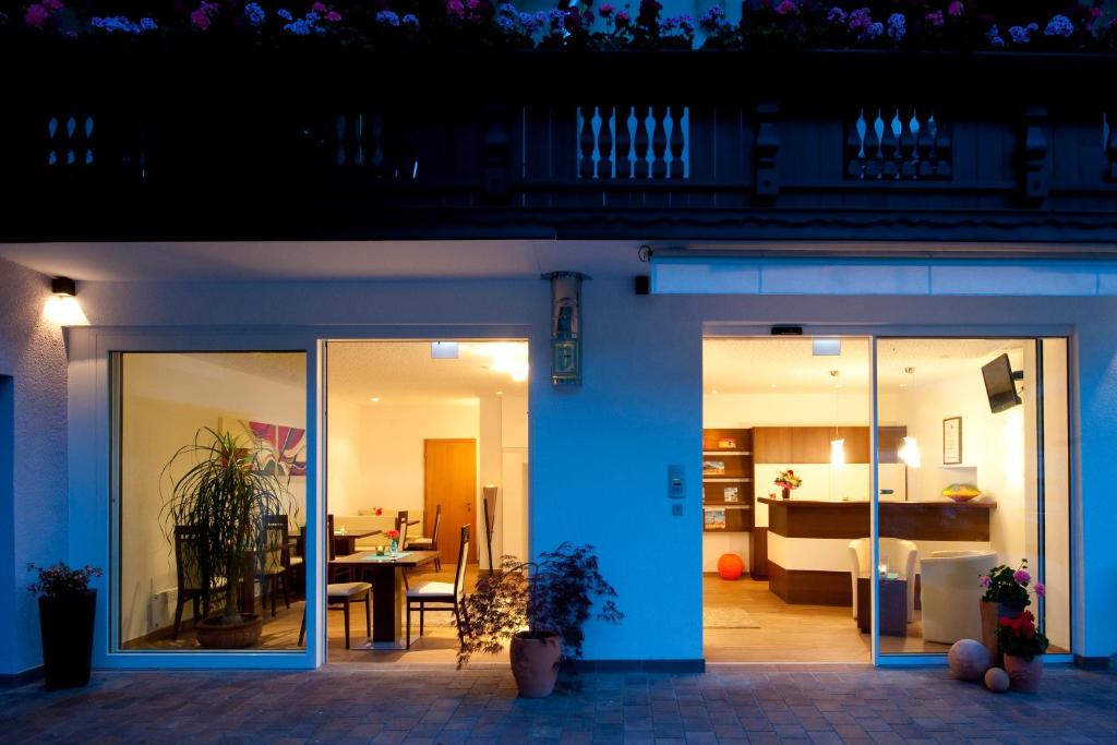 Patio nebo venkovní prostory v ubytování Hotel Thaler