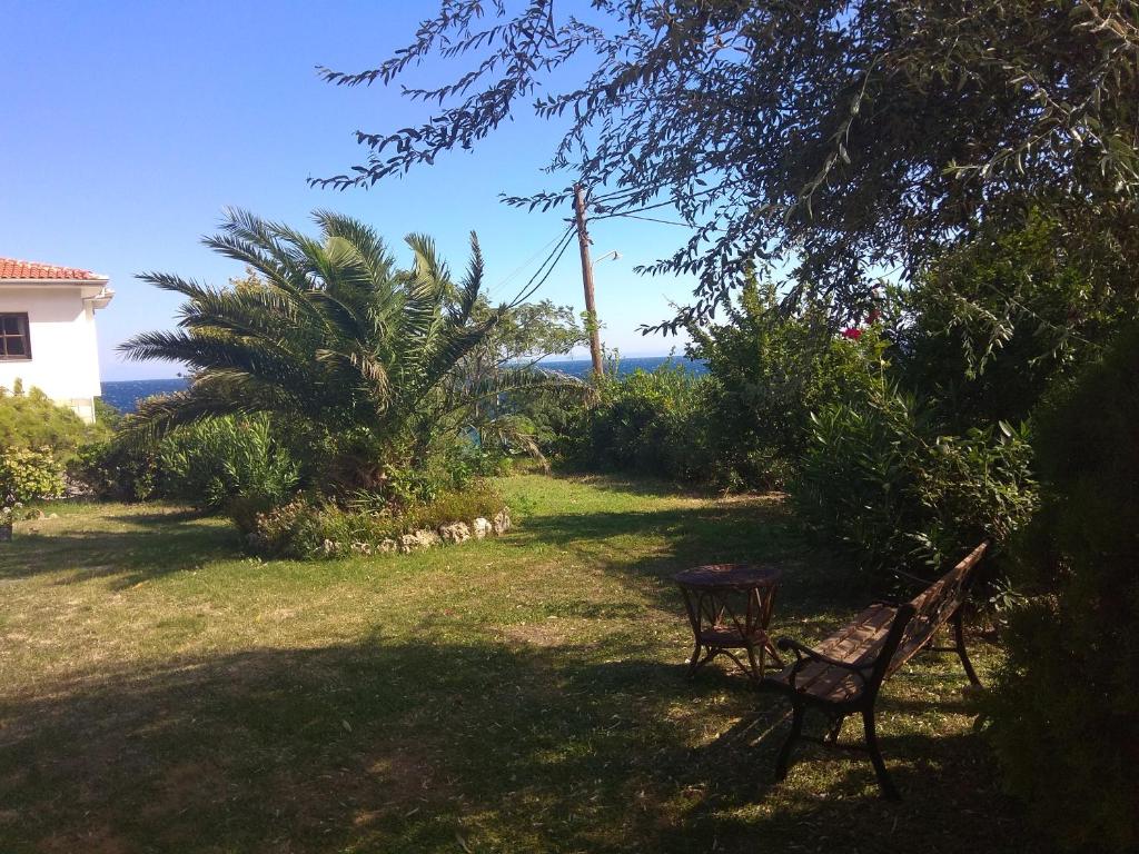 Zahrada ubytování Panorama Palaiοpolis