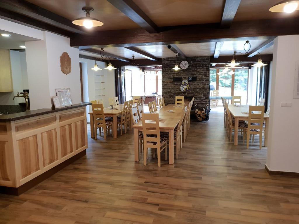 Restaurace v ubytování Club Rezidence Pod Lučí
