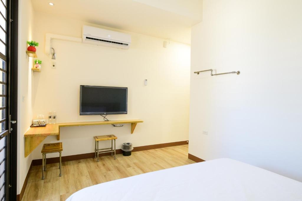 TV a/nebo společenská místnost v ubytování Township Season B&B