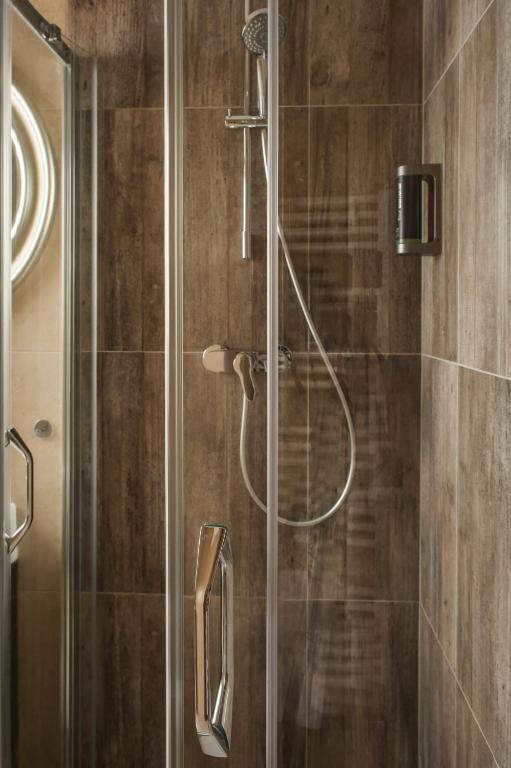 Koupelna v ubytování Hotel Rango