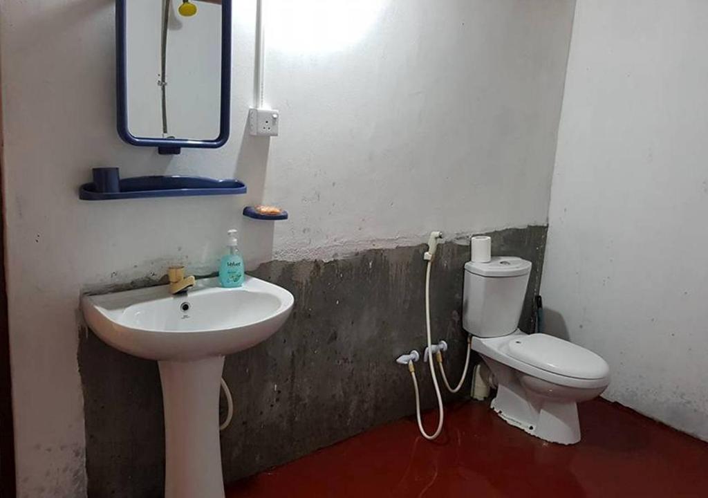 Koupelna v ubytování Ganesh Gate