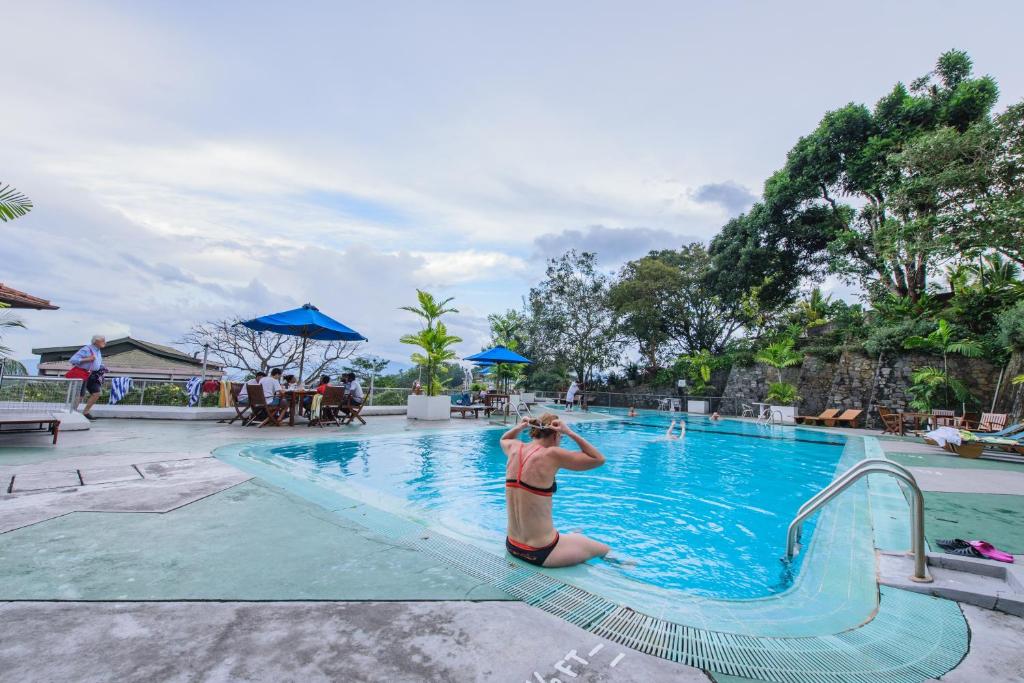 Bazén v ubytování Hotel Topaz nebo v jeho okolí