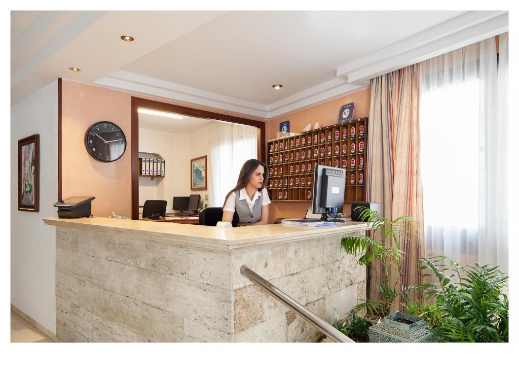 Vstupní hala nebo recepce v ubytování Hotel Ninays