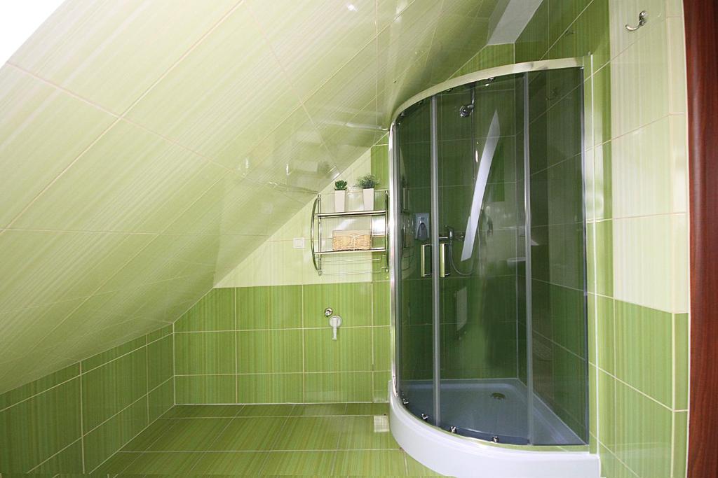 Kúpeľňa v ubytovaní Apartamenty Olsztyn