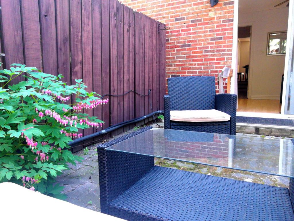 Posezení v ubytování Margie Townhome Suites