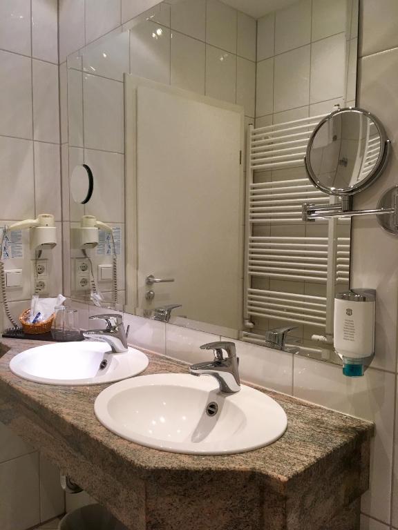Koupelna v ubytování Altstadthotel der Patrizier