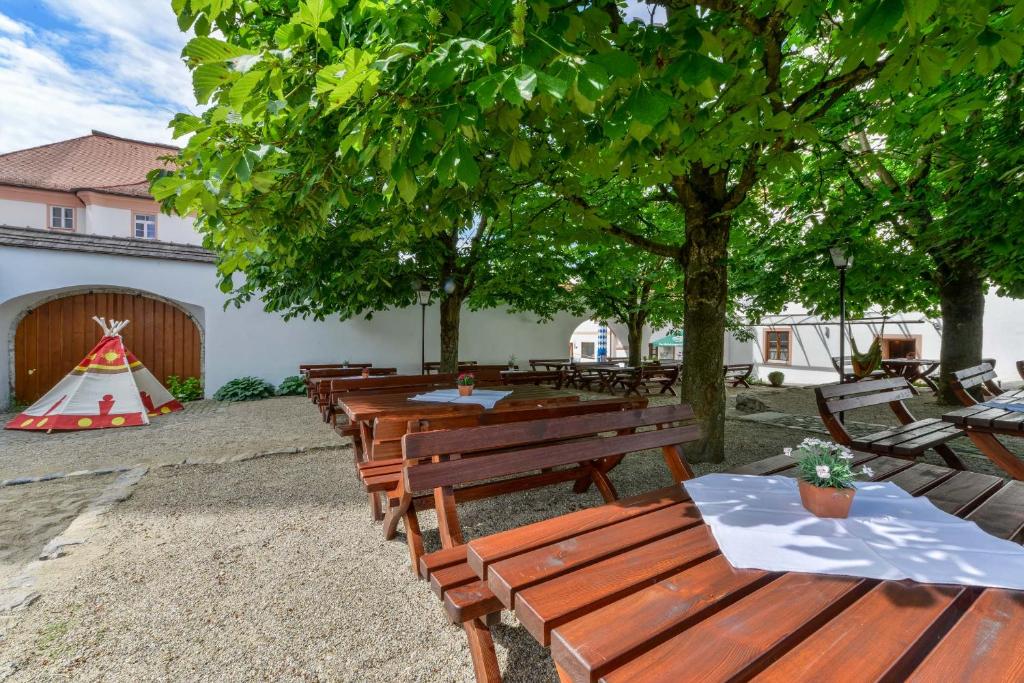 Zahrada ubytování Hotel Sixt