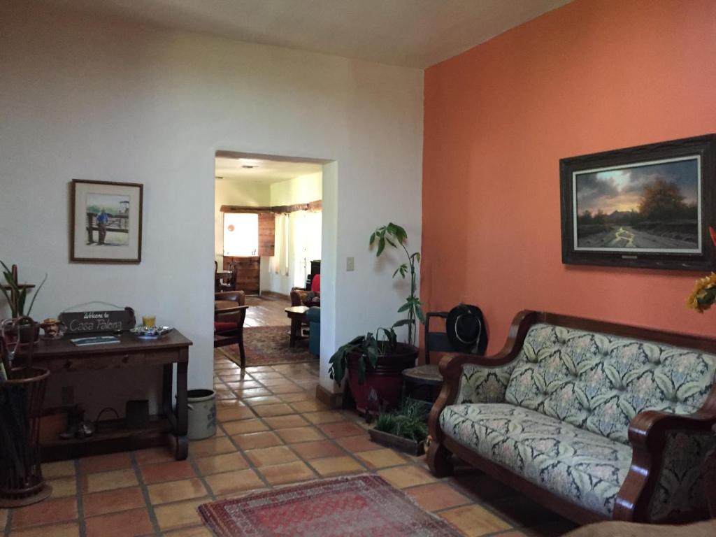 Posezení v ubytování Casa Paloma B&B