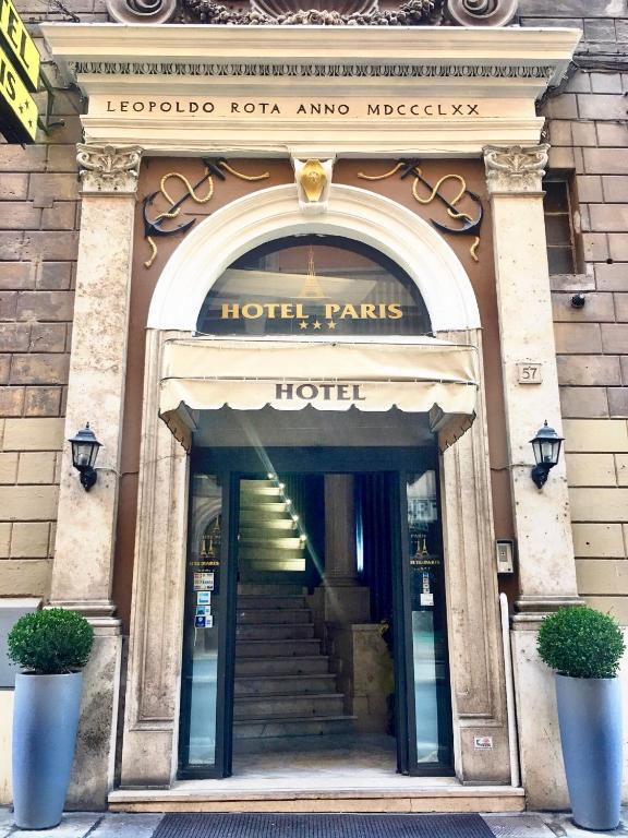 Exteriér nebo vchod ubytování Hotel Paris
