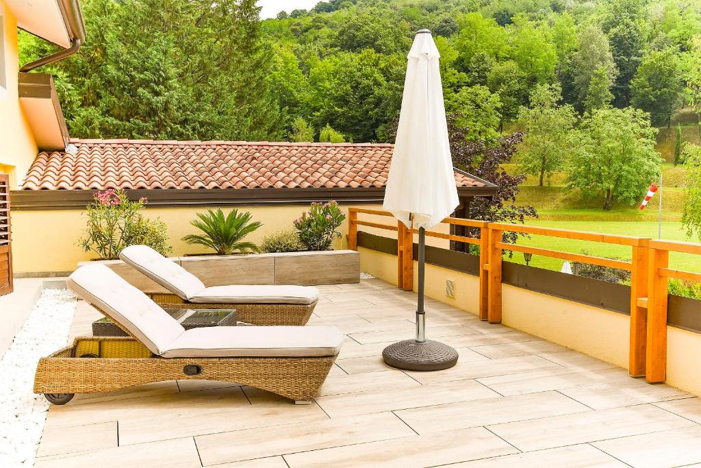 Zahrada ubytování Venica & Venica Wine Resort