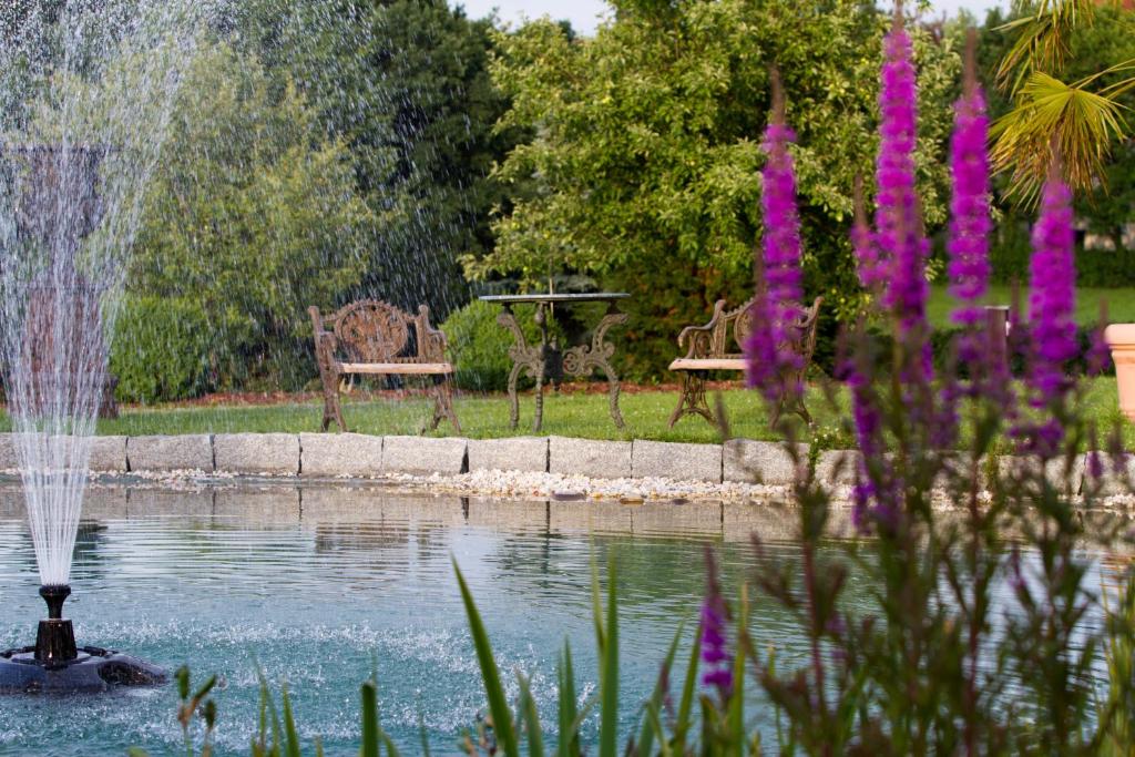 Zahrada ubytování Romantik Hotel Schwanefeld & Spa