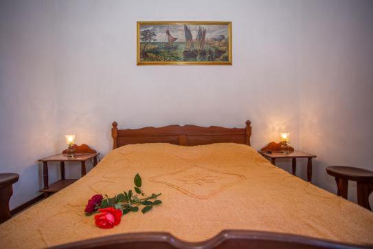 Postel nebo postele na pokoji v ubytování Vila Anita