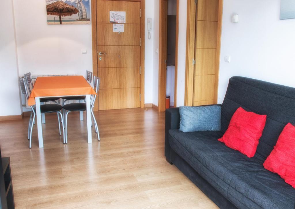 Posezení v ubytování Apartamentos Bahía de Boó
