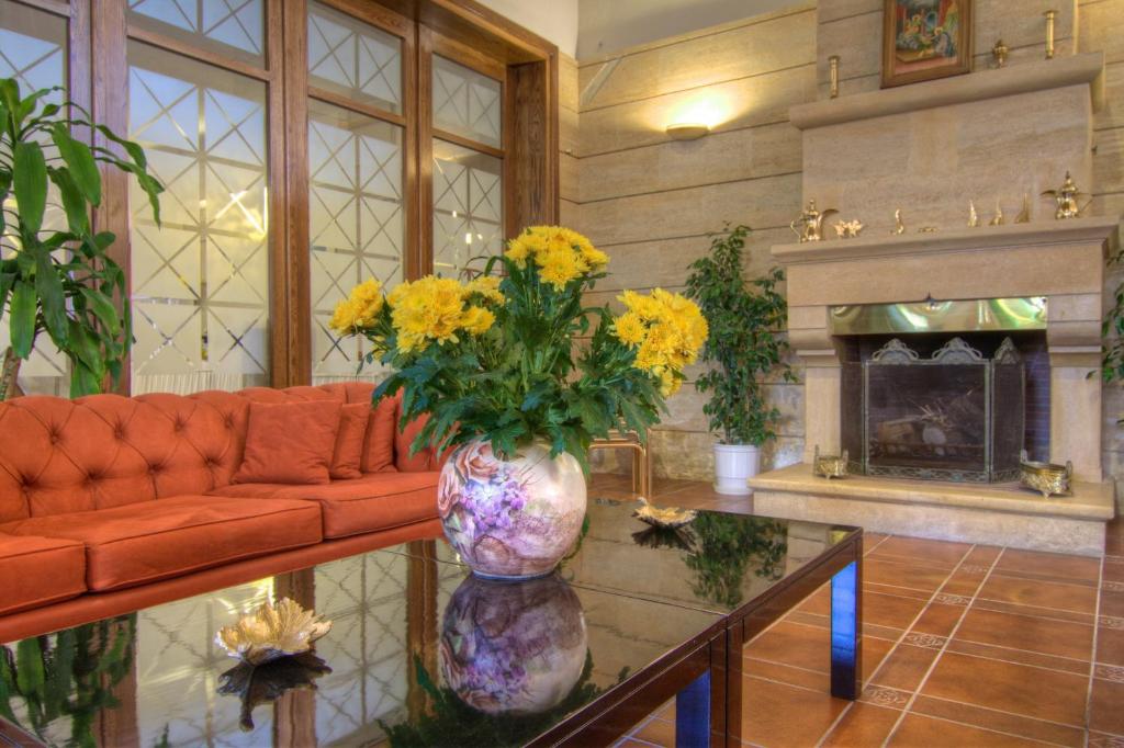 Posezení v ubytování Fortezza Hotel
