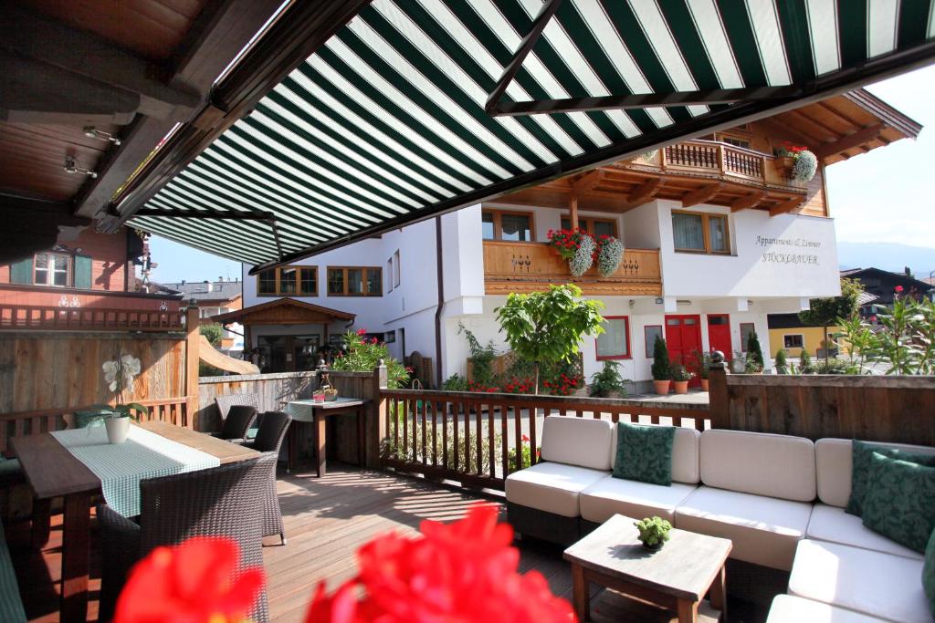 Balkón nebo terasa v ubytování Stöcklbauer Kirchberg in Tirol