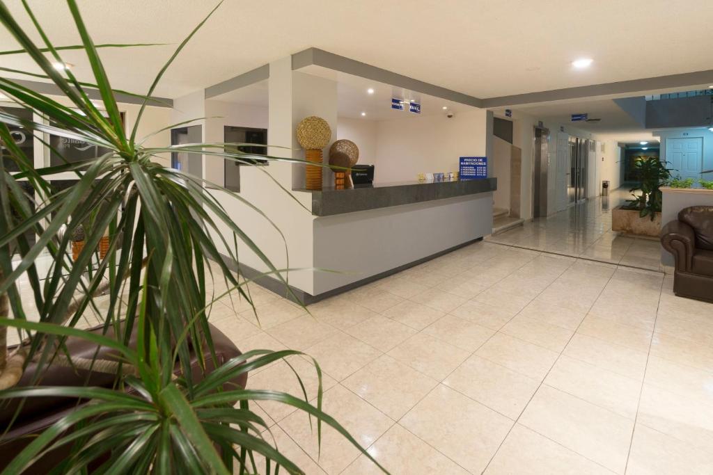 Vstupní hala nebo recepce v ubytování Hotel Qualitel Plus