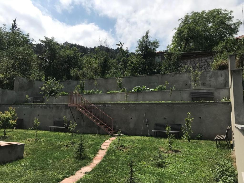 Zahrada ubytování GuestHouse M22