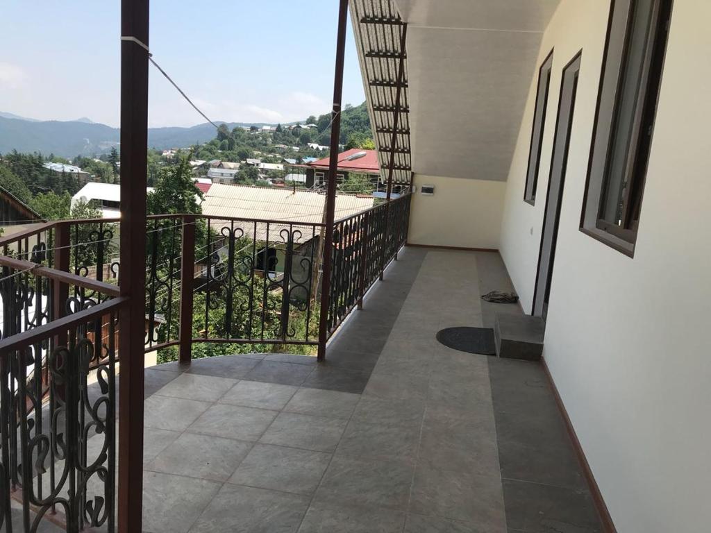 Balkón nebo terasa v ubytování GuestHouse M22