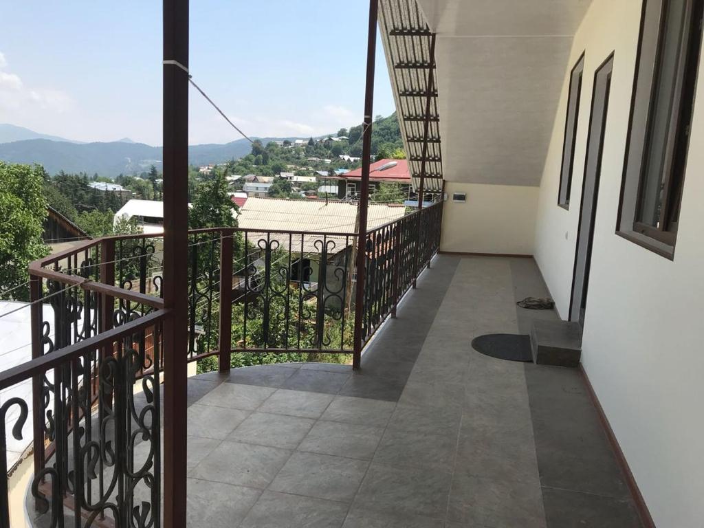 Balkón nebo terasa v ubytování GuestHouse M22
