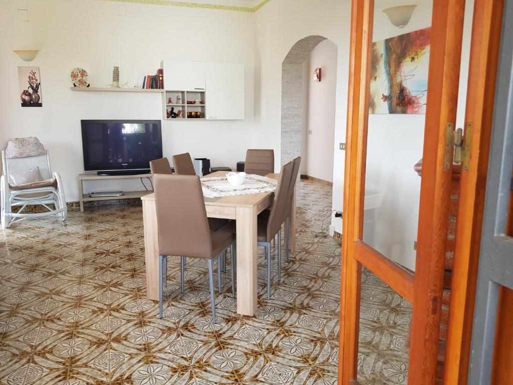 Telewizja i/lub zestaw kina domowego w obiekcie Villa Vera