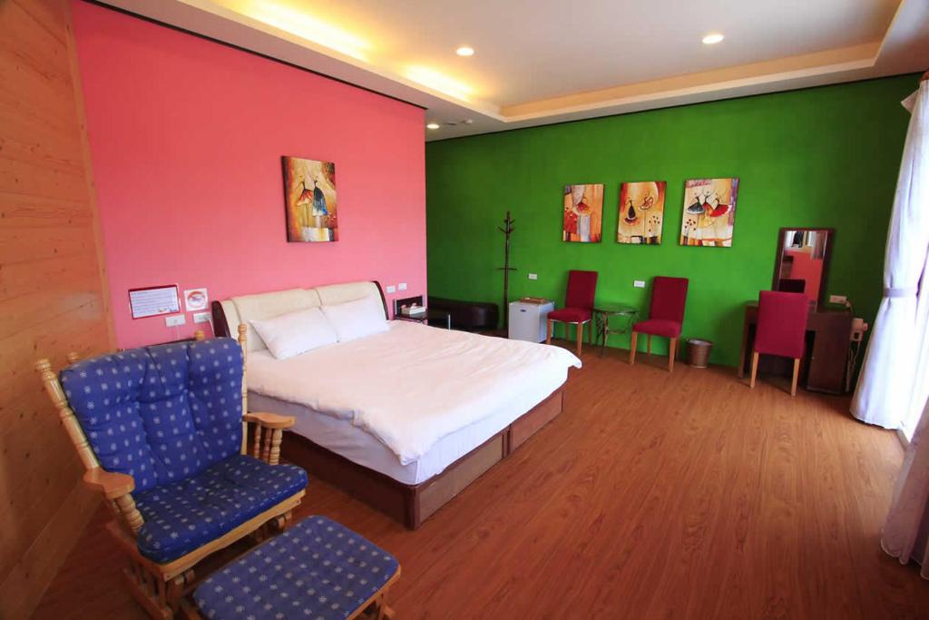 Postel nebo postele na pokoji v ubytování Yun Meng Xianjing Homestay