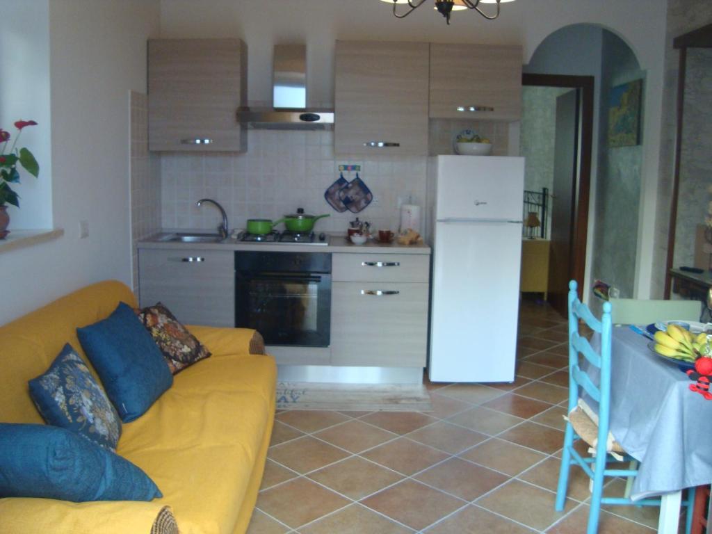 Dapur atau dapur kecil di Alloggio per uso Turistico da Margherita