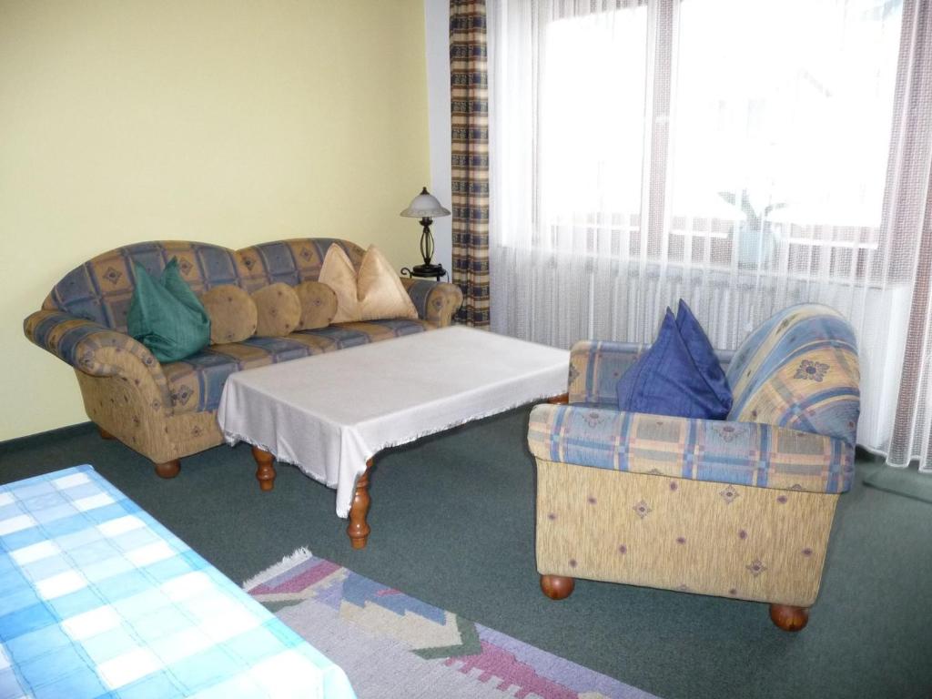 Posezení v ubytování Landhaus Lederer