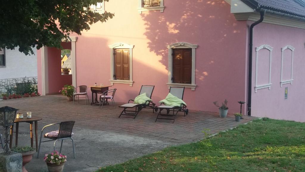 Zahrada ubytování Merkež Guest House