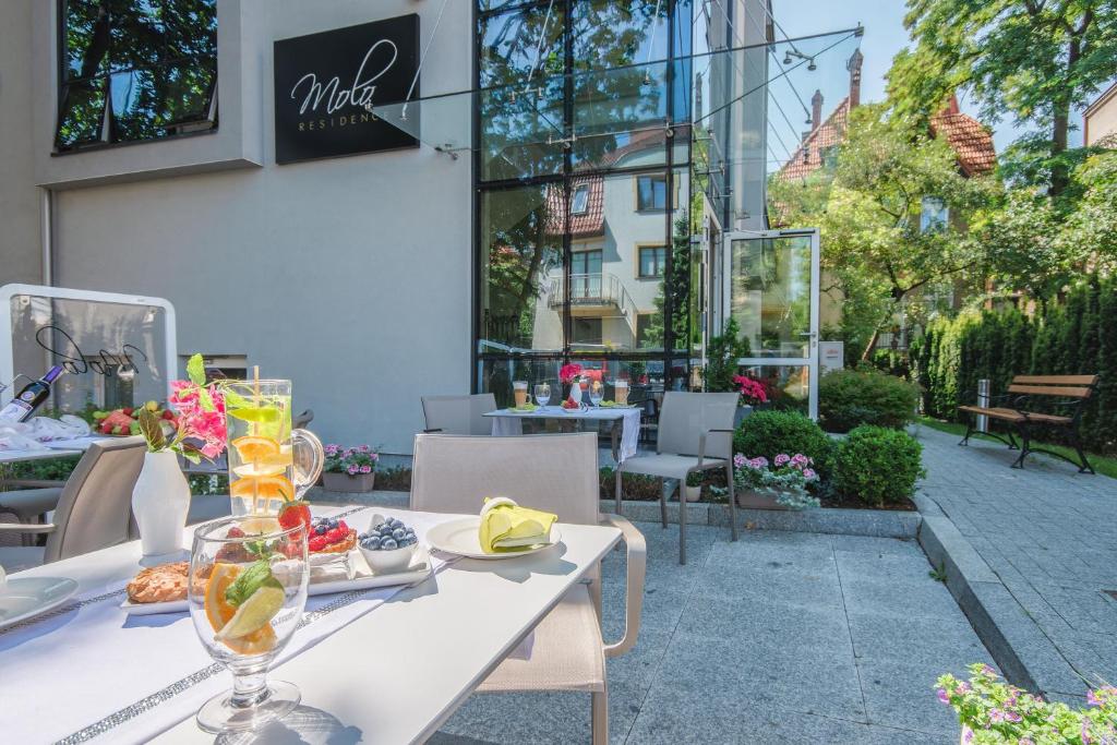 Zahrada ubytování Molo Residence