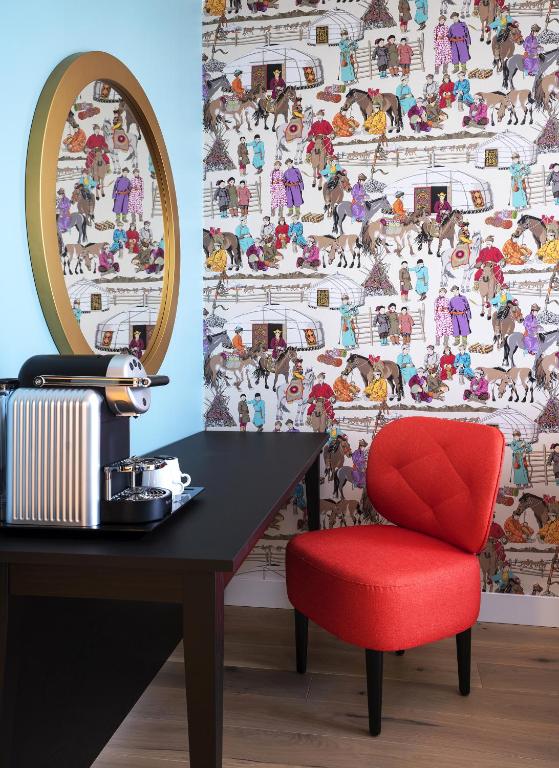 Posezení v ubytování Thon Hotel Storo