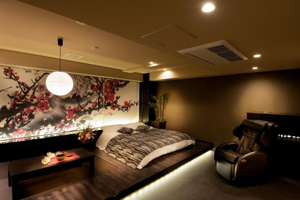 Posezení v ubytování HOTEL Mai Sakura ADULT ONLY
