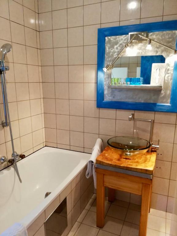 Kúpeľňa v ubytovaní HOTEL Jerolitsch