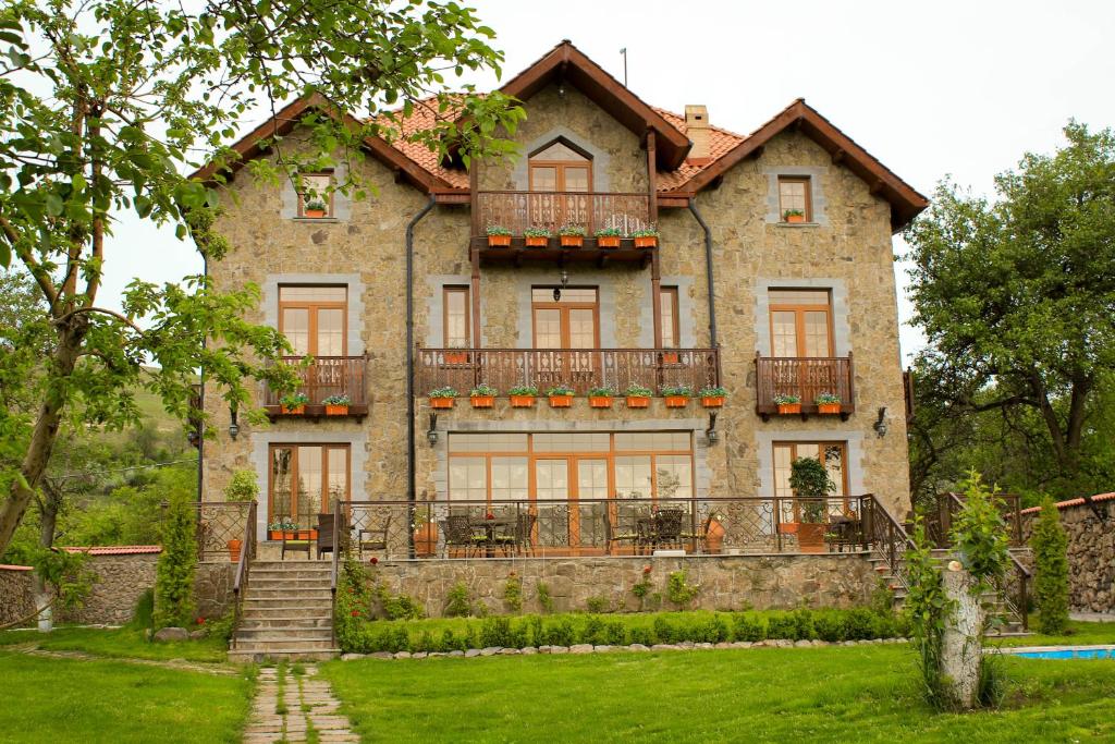 Zahrada ubytování Garni HinYard