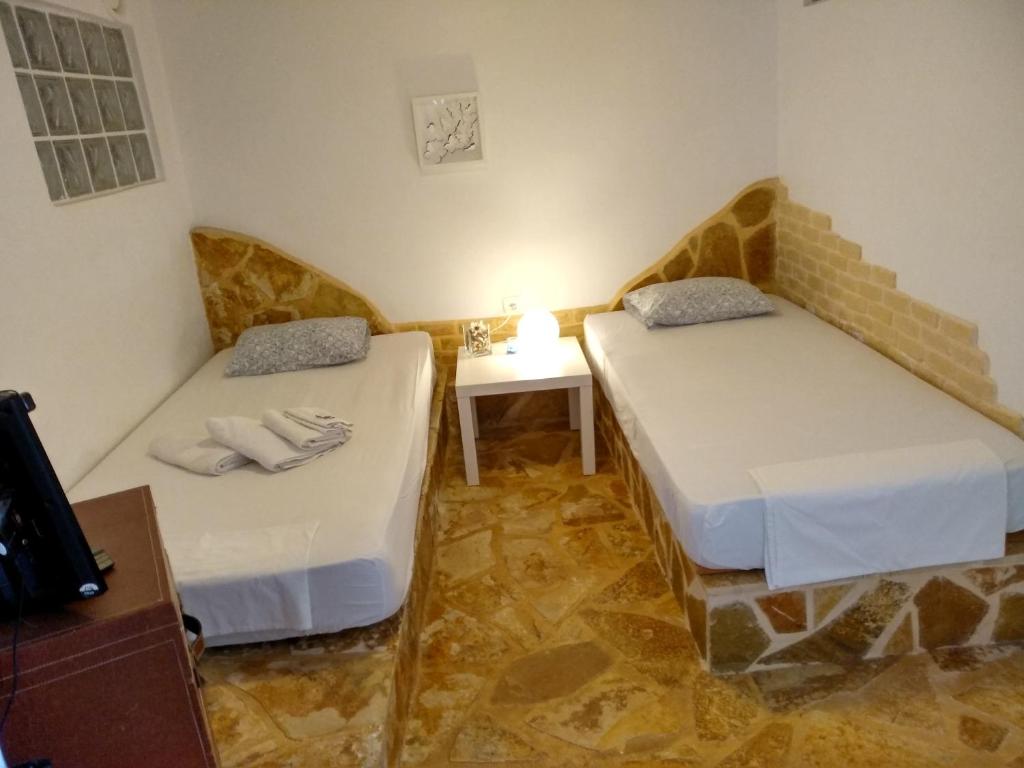 Postel nebo postele na pokoji v ubytování Apartment with Private Pool