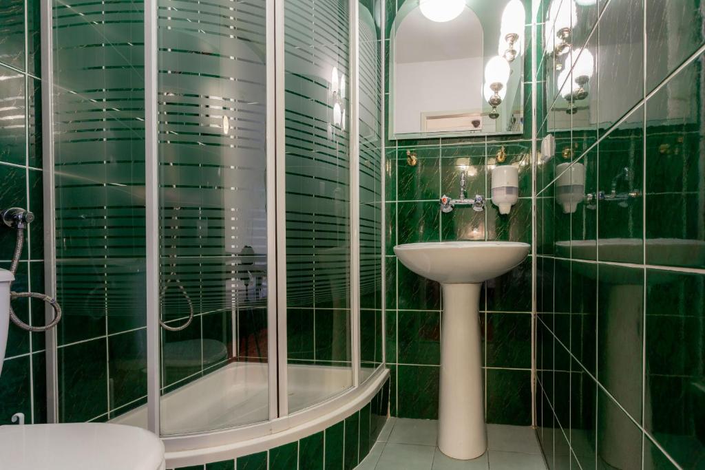 Kúpeľňa v ubytovaní Halny Pensjonat