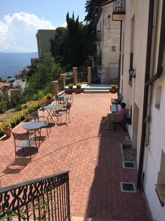 Balkón nebo terasa v ubytování B&B Casa Miraglia