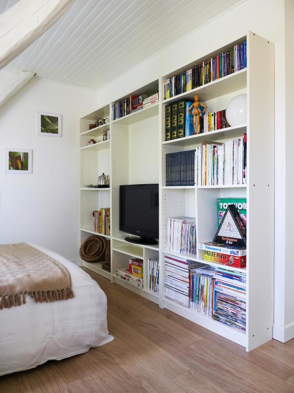 Knihovna v bed and breakfast