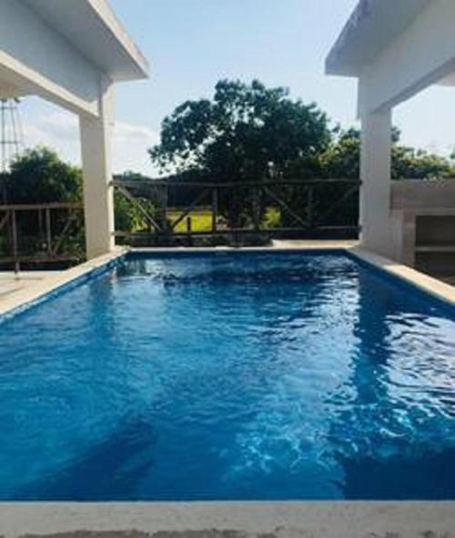 Bazén v ubytování Casa Hacienda San Gabriel nebo v jeho okolí