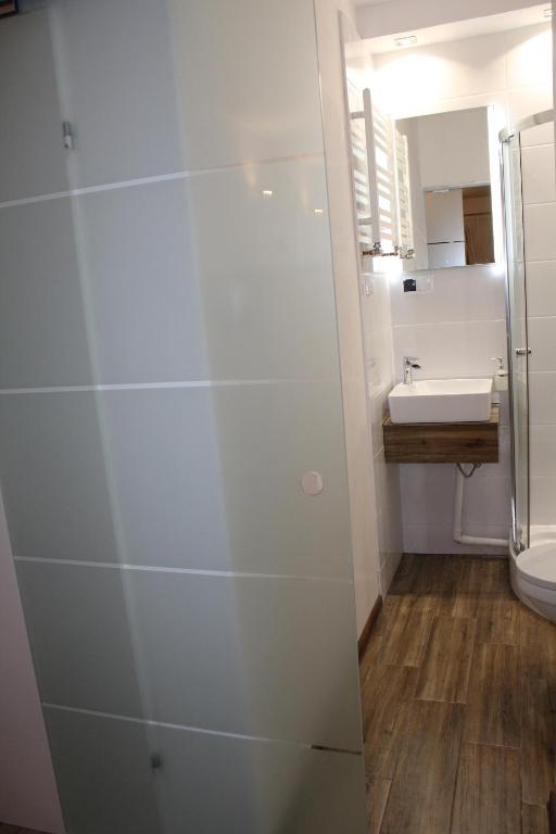 Kúpeľňa v ubytovaní Apartamenty przy Starym Rynku
